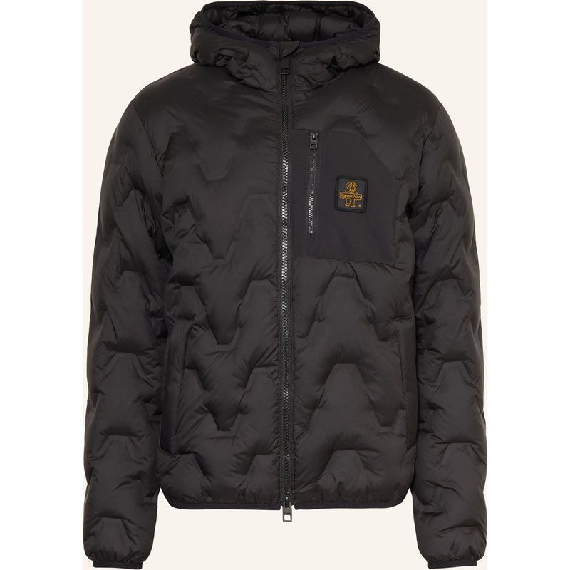 Refrigiwear Lightweight-Daunenjacke Graphite schwarz