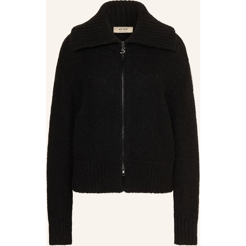 Mos Mosh Strickjacke Mmwelma Hulda Mit Alpaka Und Pailletten schwarz