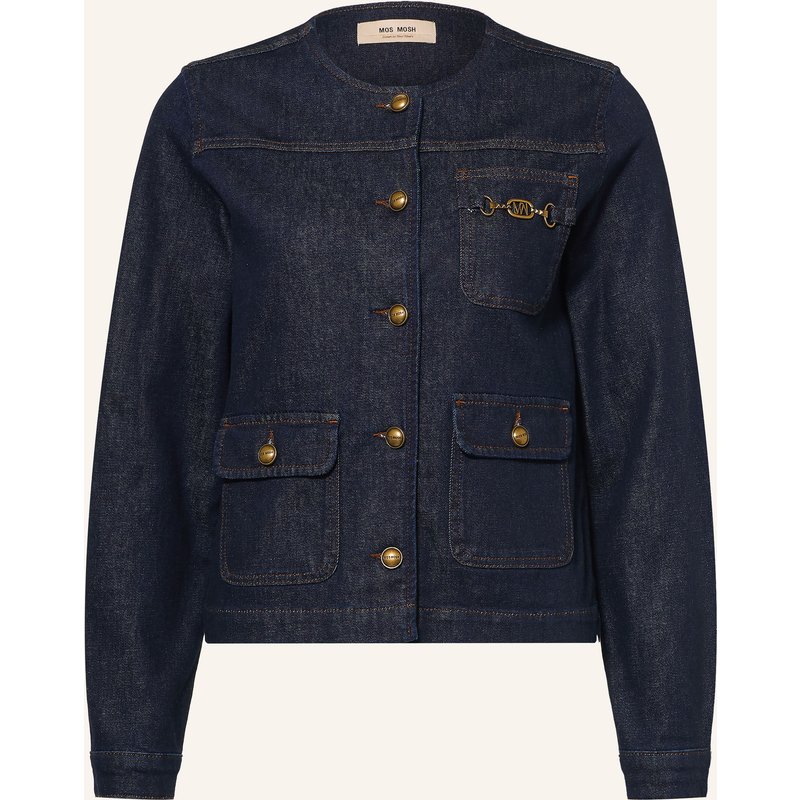 Mos Mosh Jeansjacke Mmcaroll Volaris blau