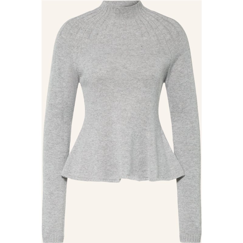 Rich & Royal Pullover Mit Cashmere Und Merinowolle grau