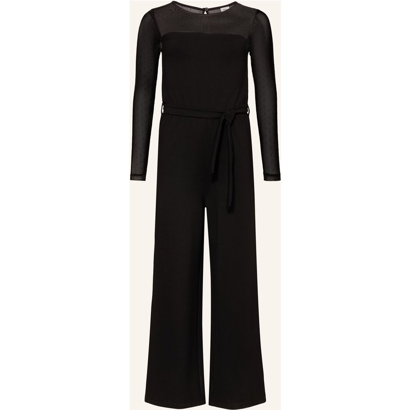 S.Oliver Red Jumpsuit Mit Schmucksteinen schwarz