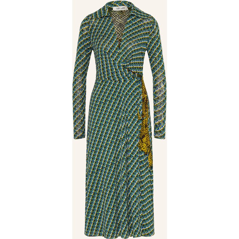 Diane Von Furstenberg Wickelkleid Phoenix Aus Jersey Zum Wenden gruen