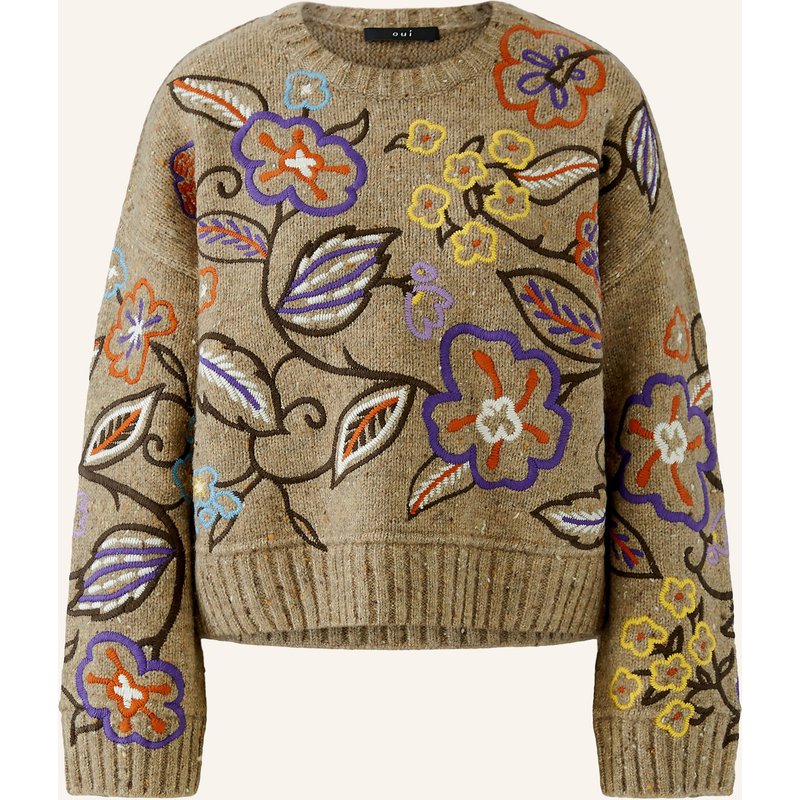 Oui Pullover beige