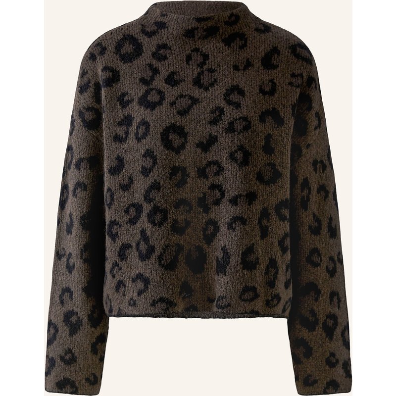 Oui Pullover braun