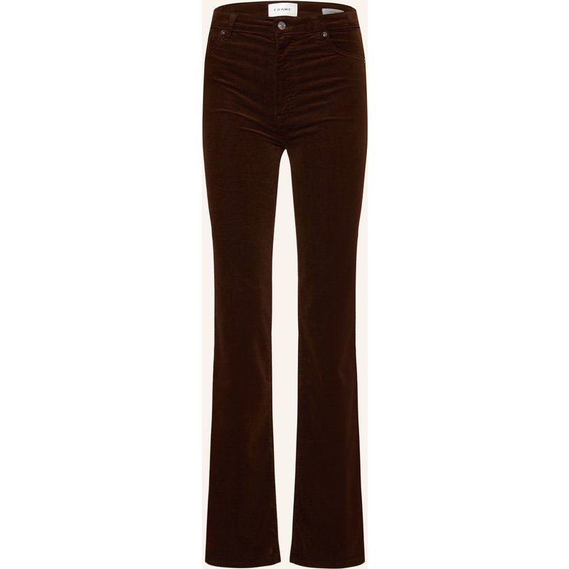 Frame Bootcut-Hose The Corduroy Reboot Aus Cord braun