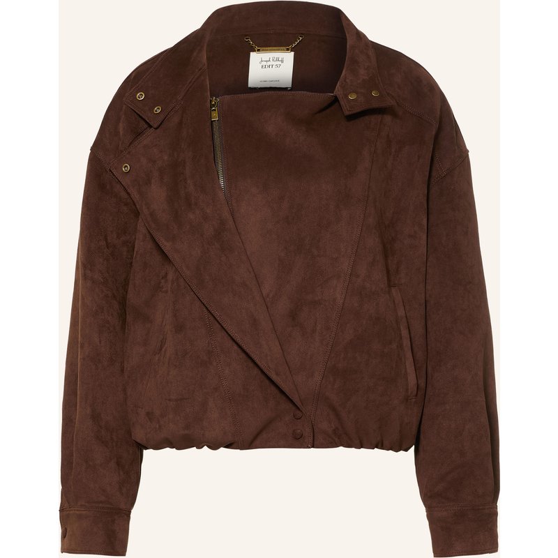 Joseph Ribkoff Blouson In Lederoptik braun
