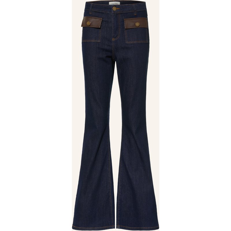 Joseph Ribkoff Flared Jeans blau