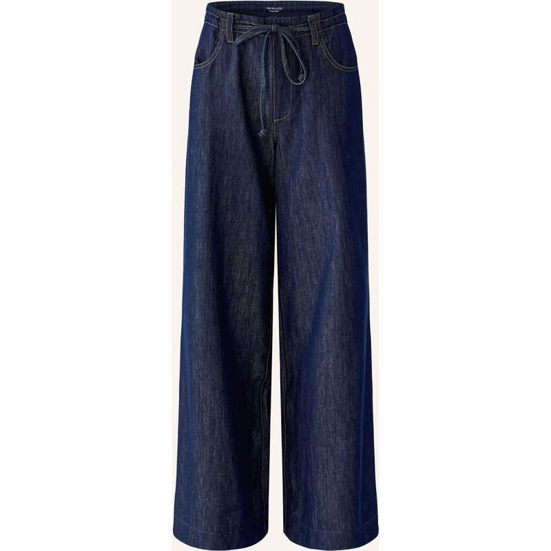 Oui Wide Leg Jeans The Palazzo blau