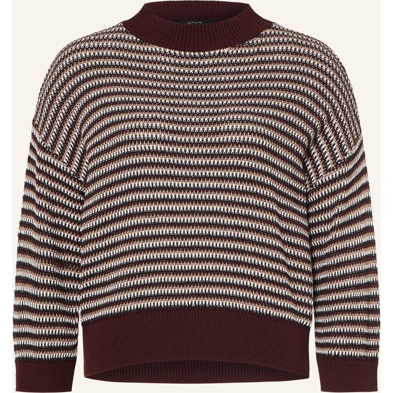 Opus Pullover Peipina Mit 3/4-Arm rot