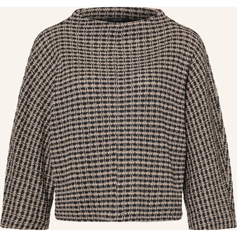 Opus Pullover Gumunu Mit 3/4-Arm schwarz