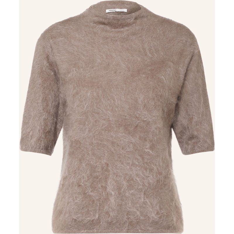 Someday Strickshirt Tamia Aus Cashmere beige