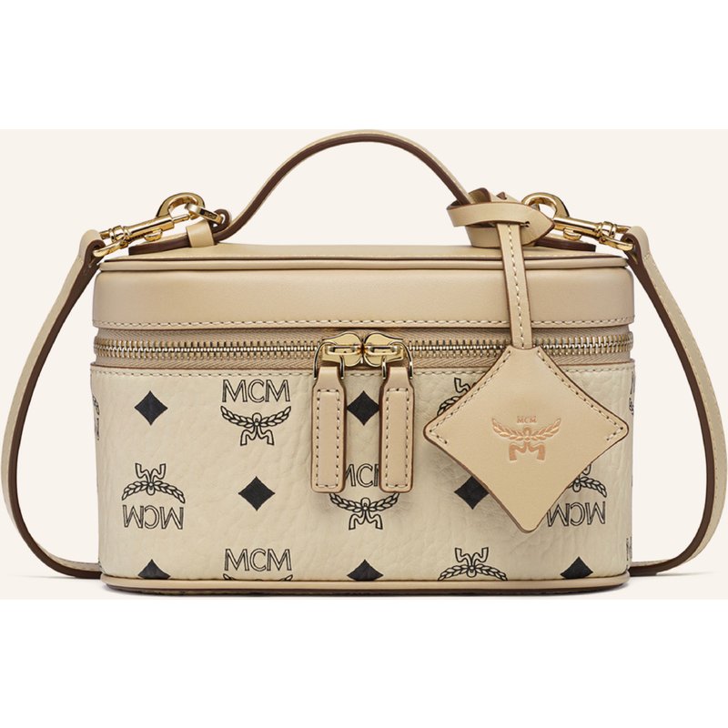 Mcm Umhängetasche Aren Visetos beige