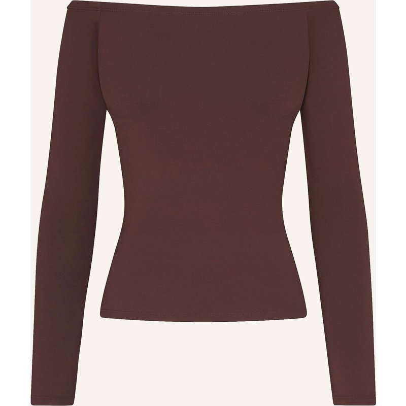 Skims Lounge-Shirt Smooth Layers braun