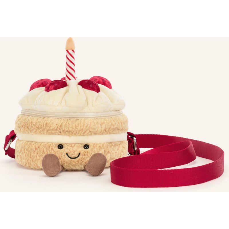 Jellycat Umhängetasche Amuseables Birthday Cake beige