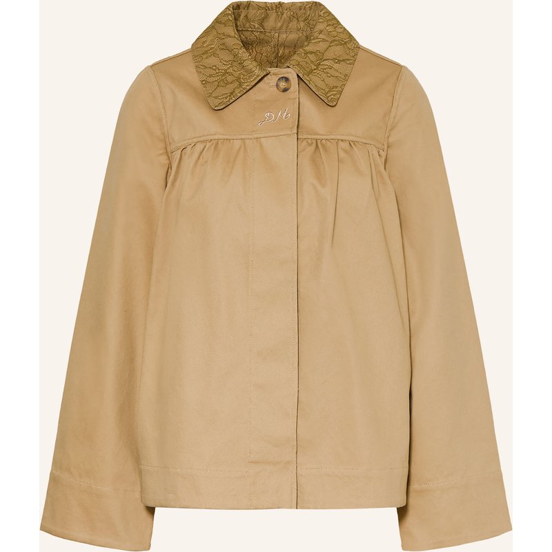 Damson Madder. Overjacket Mercedes Zum Wenden braun