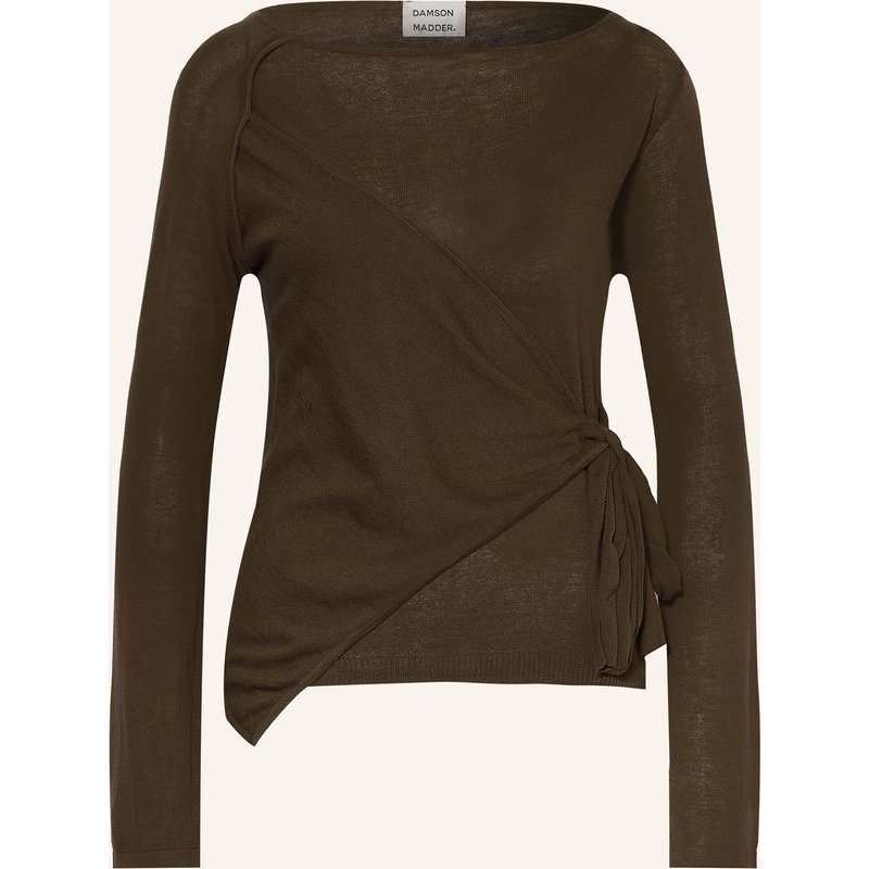 Damson Madder. Pullover Hannie gruen