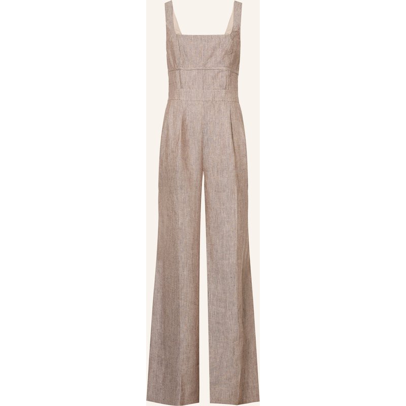 Reiss Jumpsuit Flora Aus Leinen beige
