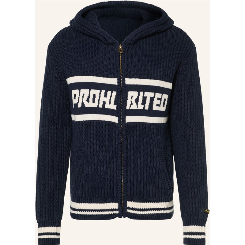 Prohibited Strickjacke Snowboard blau