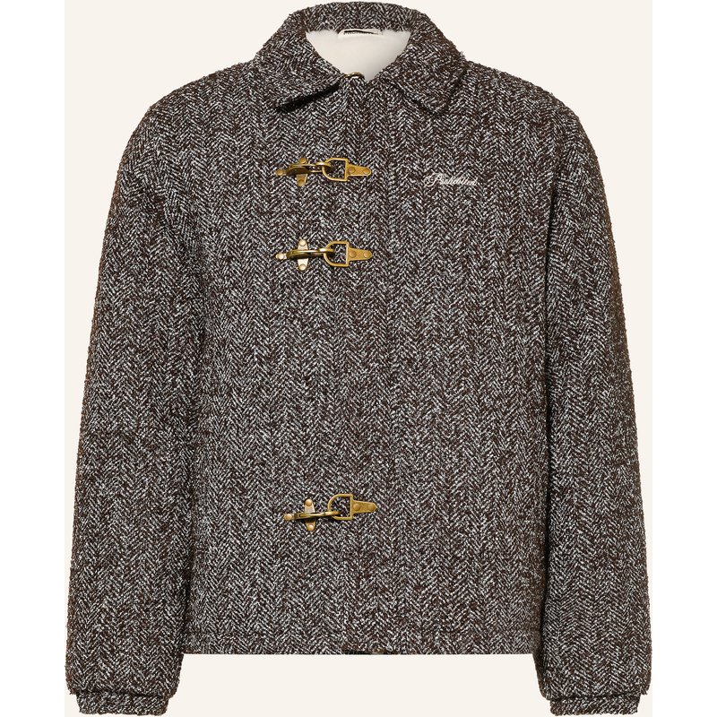 Prohibited Tweed-Jacke Rest Days braun