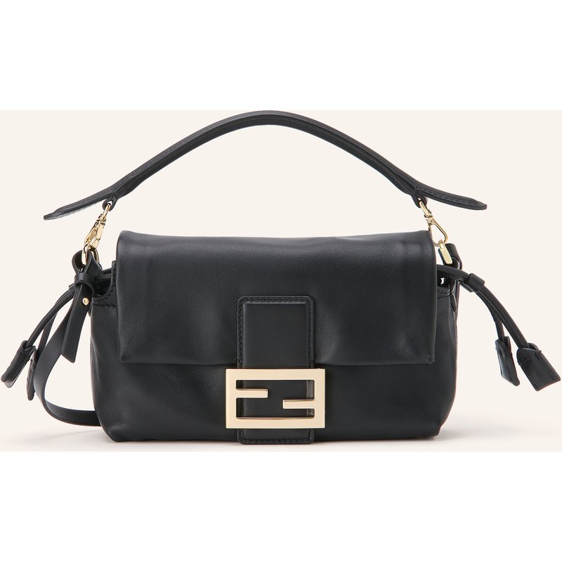 Fendi Handtasche Baguette Soft Small schwarz