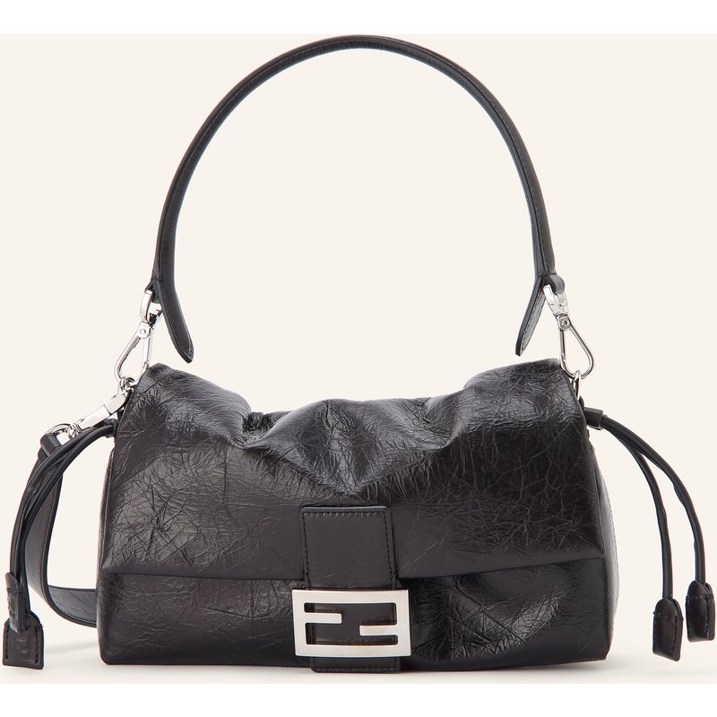 Fendi Handtasche Baguette Soft Medium schwarz
