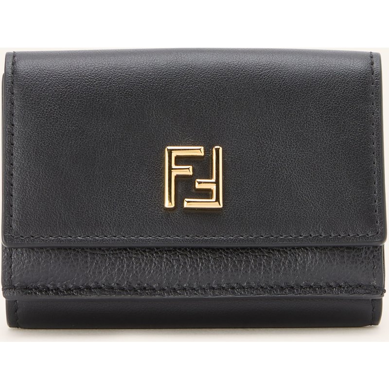 Fendi Geldbörse Mini Trifold Ff schwarz