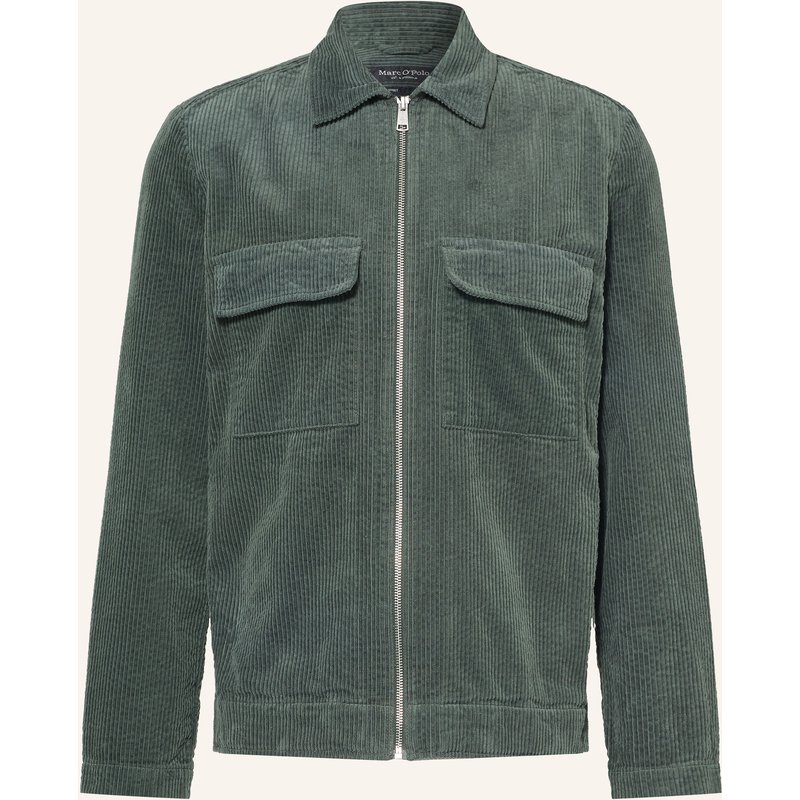 Marc O'polo Cord-Overjacket gruen