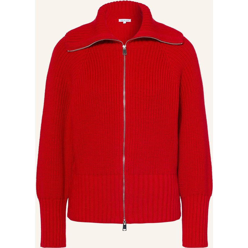 Mrs & Hugs Strickjacke rot