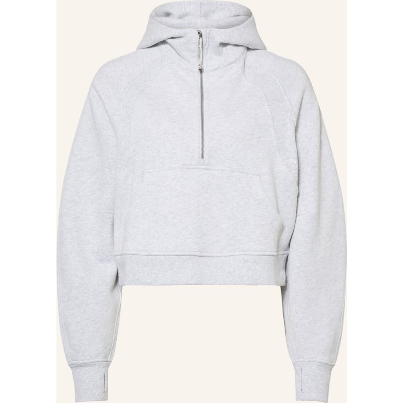 Lululemon Hoodie Scuba Oversized Half Zip grau