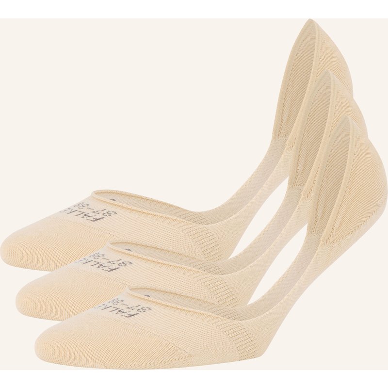 Falke 3er-Pack Füßlinge Step beige
