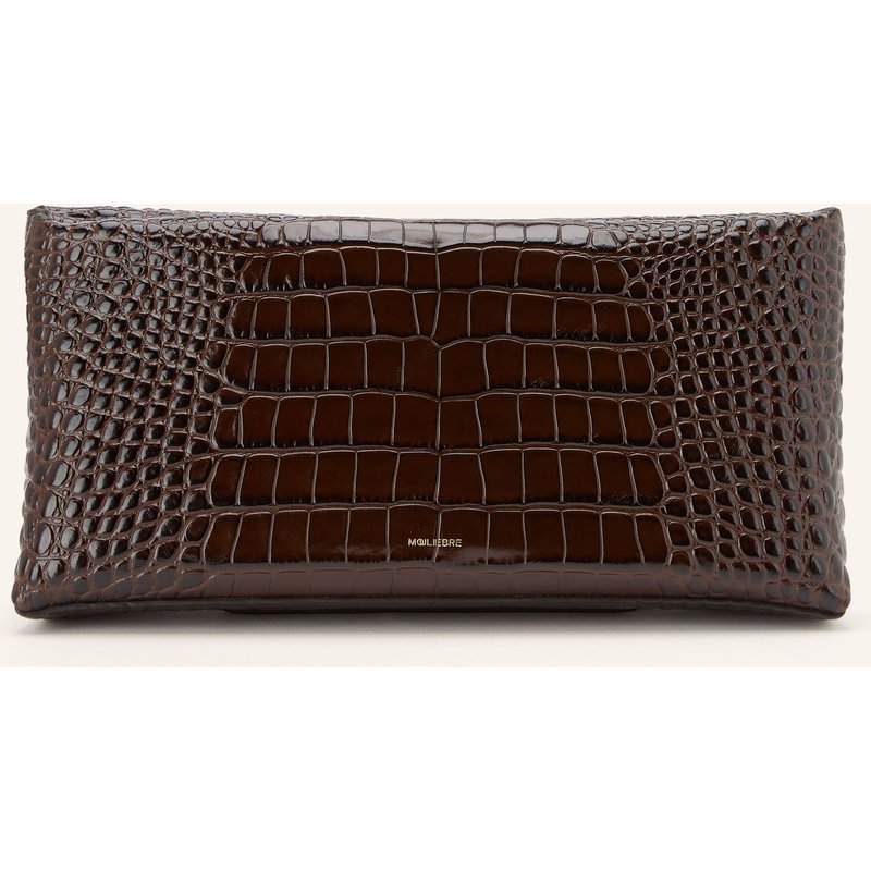 Mouliebre Clutch Carlotta braun