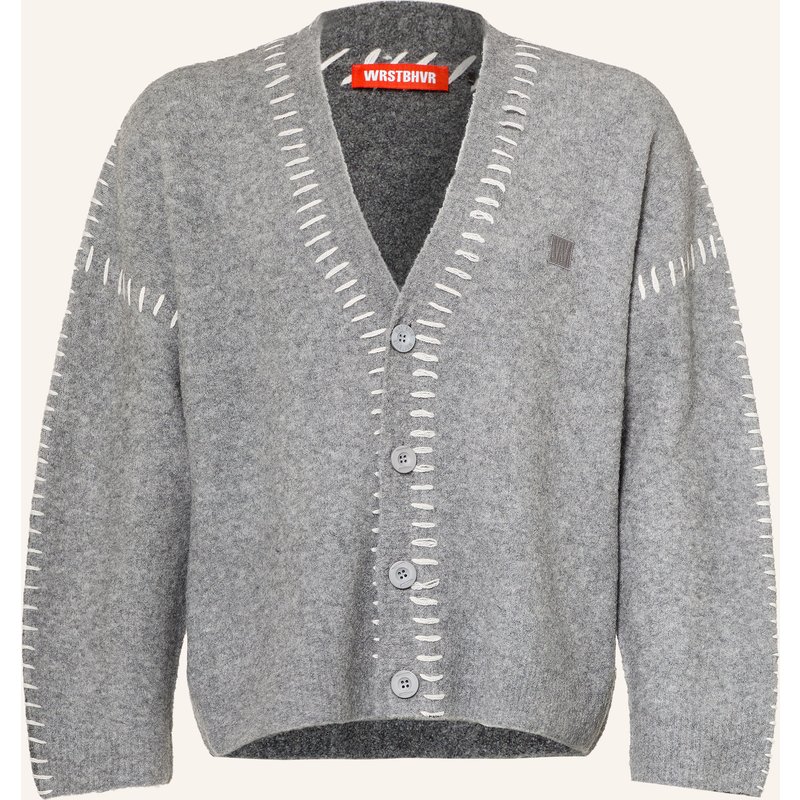 Wrstbhvr Strickjacke Risso grau