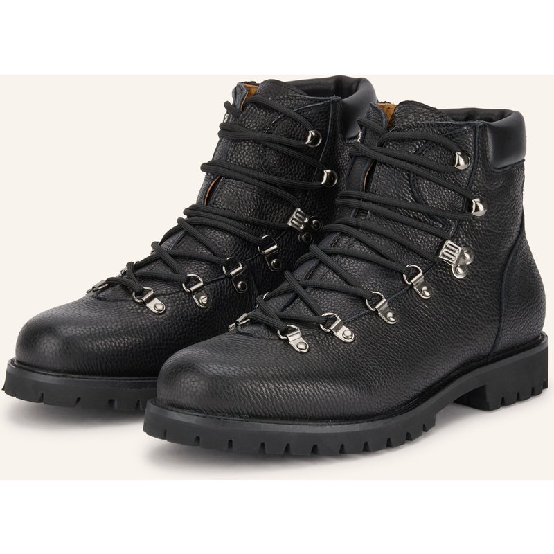 Paper Straight Schnürboots Ridgework High schwarz