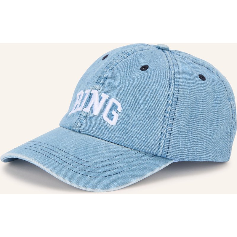 Anine Bing Jeans-Cap Jeremy blau