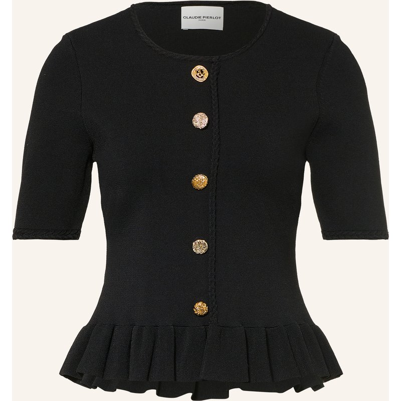 Claudie Pierlot Strickshirt schwarz