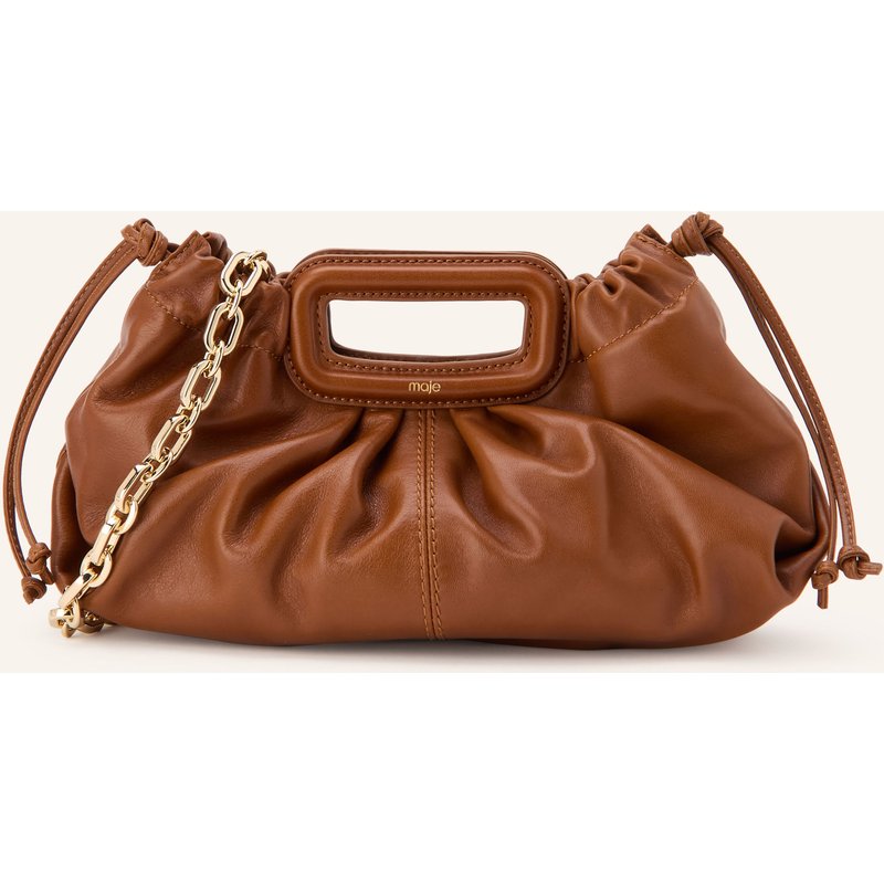 Maje Clutch braun