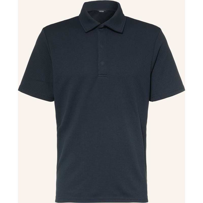 Reiss Piqué-Poloshirt Reed blau