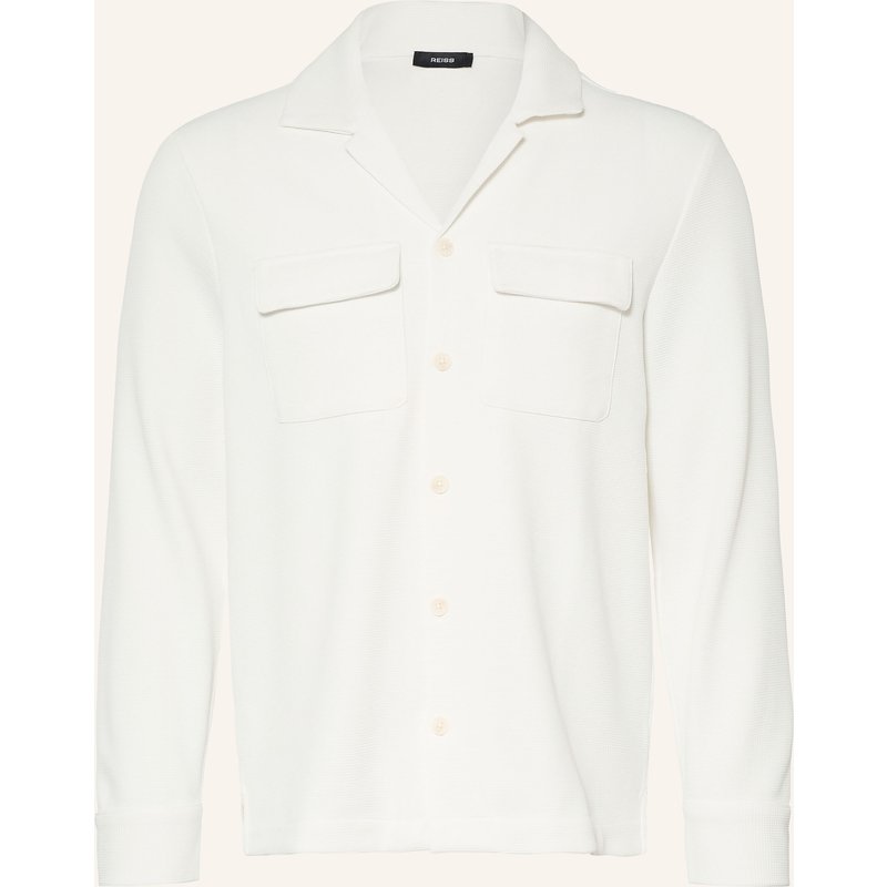 Reiss Piqué-Hemd Vento Regular Fit weiss