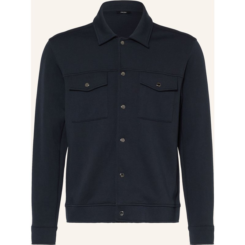 Reiss Overshirt Thom blau