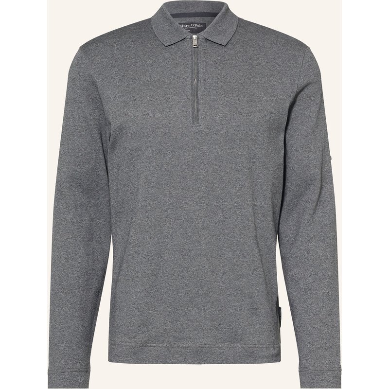 Marc O'polo Jersey-Poloshirt Regular Fit grau