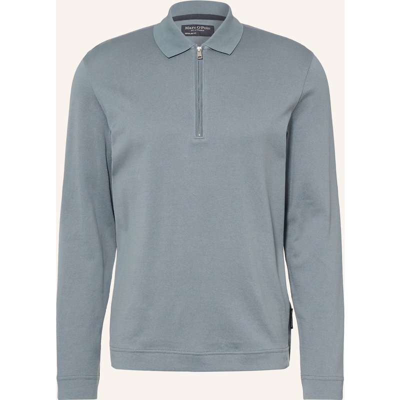 Marc O'polo Jersey-Poloshirt Regular Fit blau
