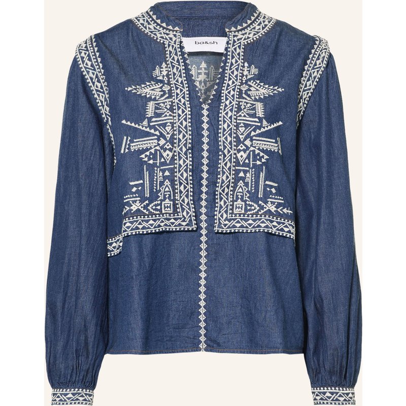 Ba&Sh Blusenshirt Laura In Jeansoptik blau