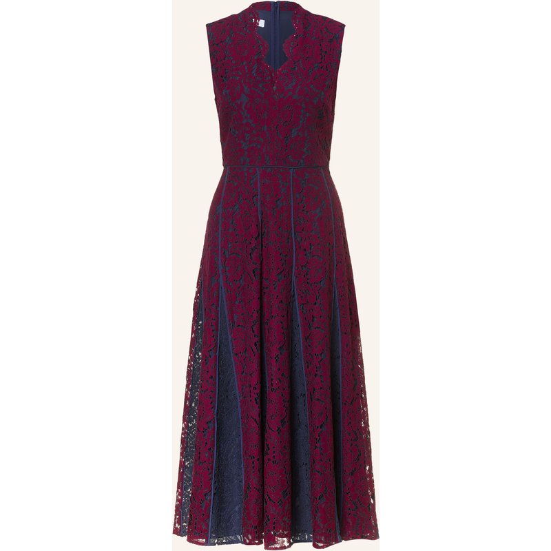 Hobbs Kleid Quin Lace Mit Lochspitze lila