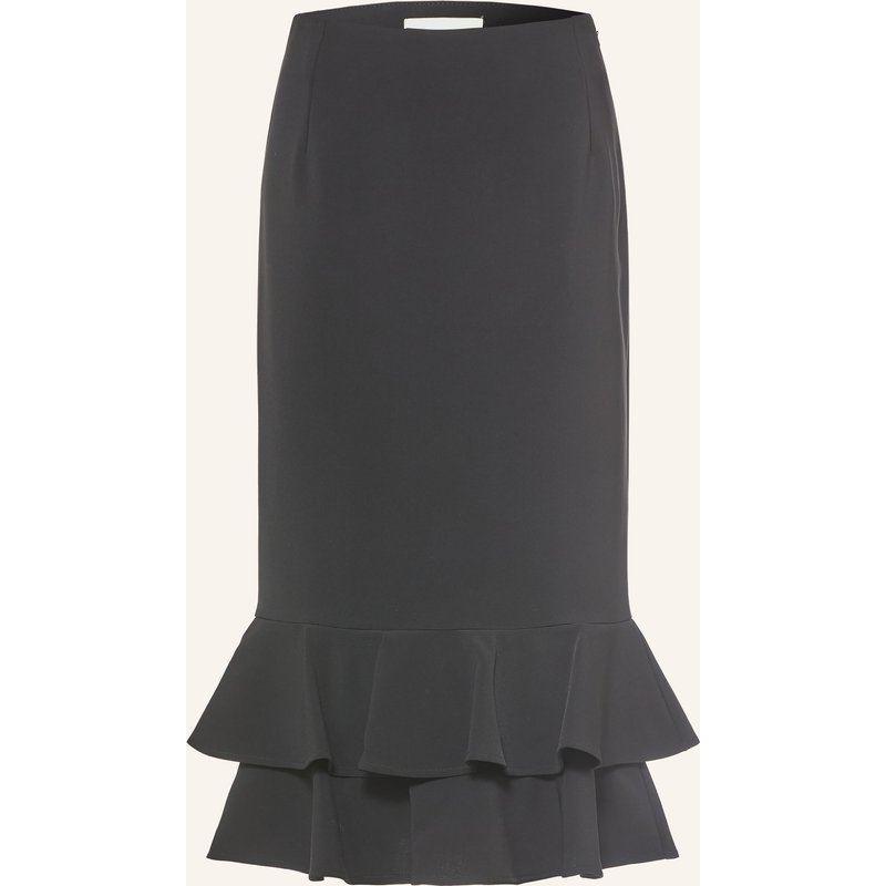 Claudie Pierlot Rock Mit Volants schwarz