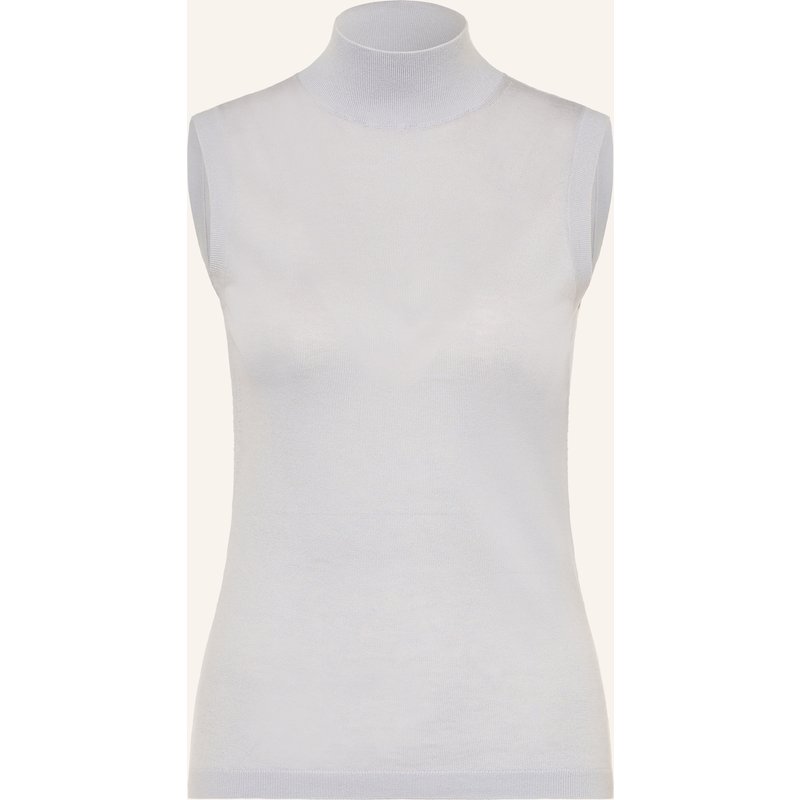 Reiss Stricktop Evelyn Aus Merinowolle grau