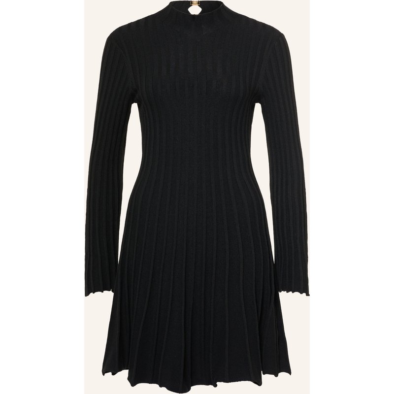 Maje Strickkleid Mit Cut-Outs schwarz