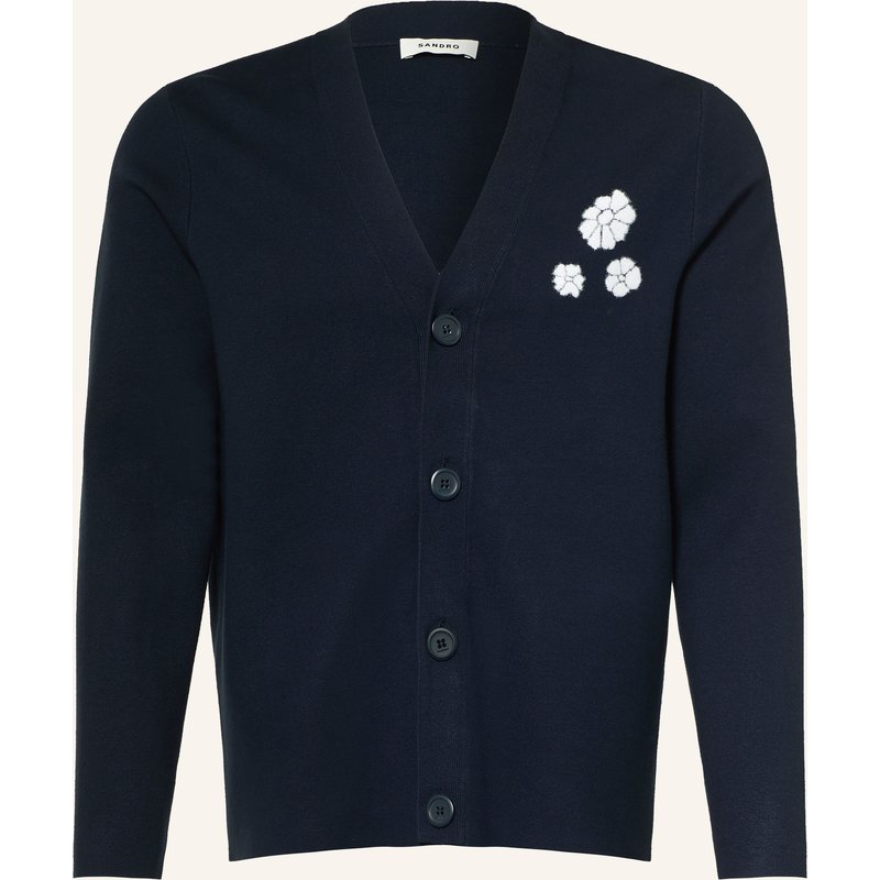 Sandro Strickjacke blau