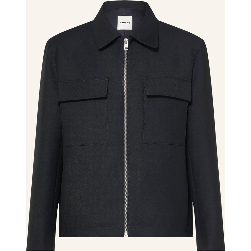 Sandro Jacke blau