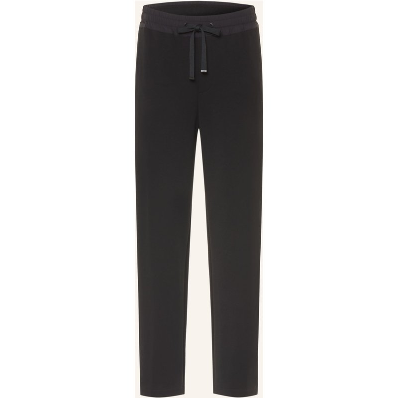 Duno Hose Moso Bardi Im Jogging-Stil Slim Fit schwarz