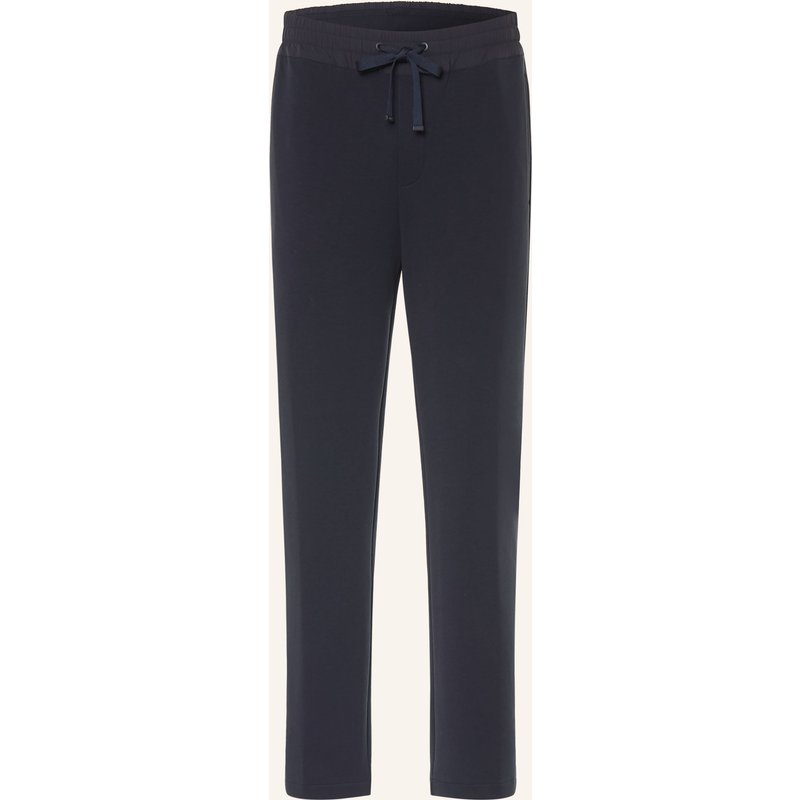 Duno Hose Moso Bardi Im Jogging-Stil Slim Fit blau